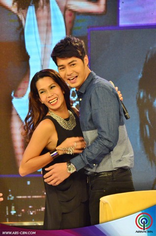 LOOK: Zanjoe with his Illegal Wife Pokwang on GGV